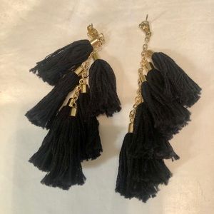 Earrings FREE with dress purchase! Fringe earrings